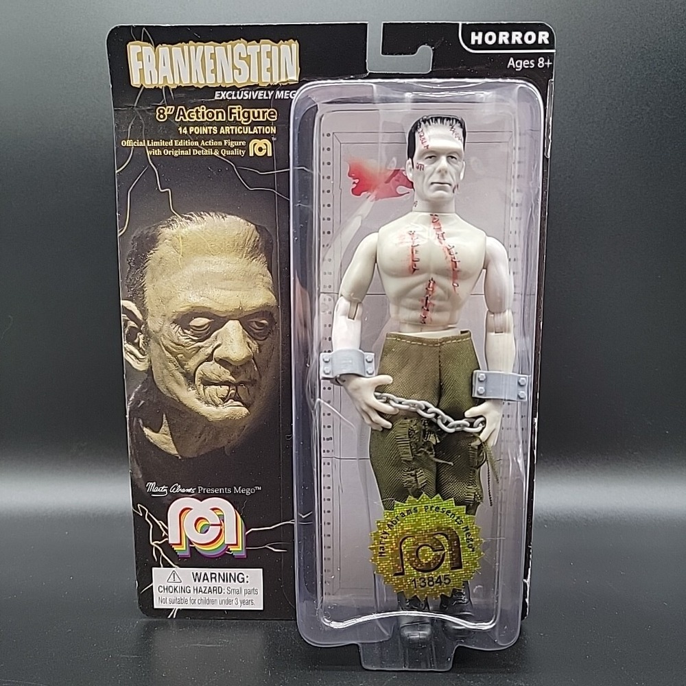 Frankenstein Mego 8" Action Figure 2019 Monster in Chains Horror # 13845